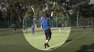 200620 DavidHoang  vs AndyMike Set 2 - Social Tennis@Granville TTM&FNT