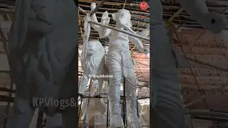 Surat Biggest Ganpati Murti Making Workshop | Surat Ganesh Utsav 2023 | Surat Ganpati Making  |