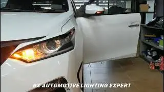 Toyota Vios 3rd Ncp150 ｜ Headlamp Modification ｜Crystal lens DRL Daylight + sequential signal light