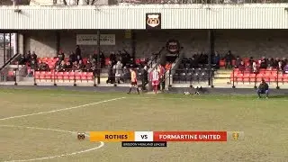 Rothes vs Formartine United | Highlights | Breedon Highland League | 7 March 2020