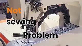 How to fix bartack machine not sewing problem