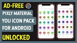 Best Free Pixly Material You Icon Pack App for Android