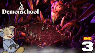 DEMONSCHOOL Gameplay Walkthrough FULL GAME Part 3 +ALL ENDINGS [NO COMMENTARY]demon school 3