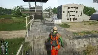 SCUM robot trapped. HAHA