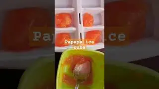 Papaya Ice Cube for acne skin #short #youtubeshort  #ccm