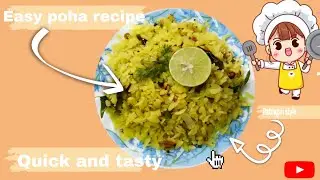 Quick and tasty poha recipe 😋| Reshma's cooking