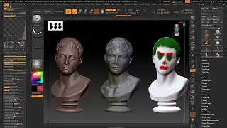 ZBRUSH - Lesson 20 - Colors, Materials, Textures, Sampling, Matcap, Standard Material, Environment