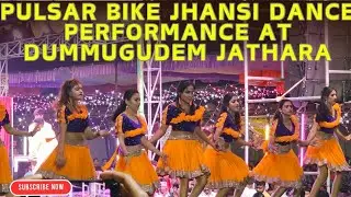 Pulsar Bike Jhansi Dance performance at Dummugudem 2025