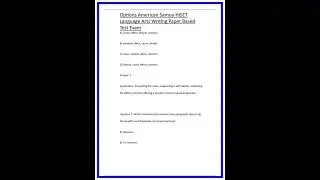 Options American Samoa HiSET Language Arts Writing Paper Based Test Exam 636x882
