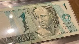 C&eacute;dula de 1 real antiga vale at&eacute; R$300