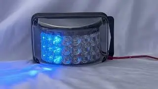GovDeals: ONE BLUE WHELEN 6RBBC ROTA-BEAM BLUE LIGHT POLICE