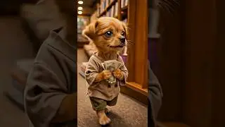 The poor puppy doesn't have cash to buy food, so his rich friends are fun of him 😭😭 #shorts