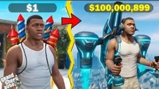 GTA 5 : Franklin Buying $1 To $100,000,899 Jetpack In GTA 5 ! (GTA 5 Mods)