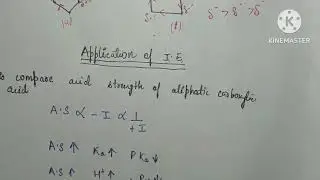 Acidic strength/ Inductive effect 