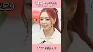 itzy debate over fighting the zombie or hiding from it #itzy #있지#ryujin #chaeryeong #yeji #yuna #lia