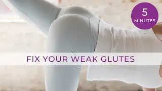 Strengthen Weak Glutes | Pilates Workout for Better Hips & Posture