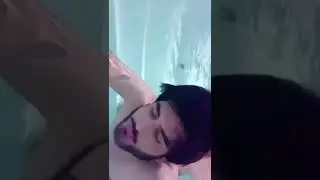 Imran Abbas swimming video #imranabbas