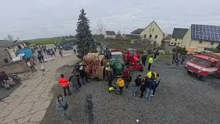 Rundflug Wintertraktorentreffen Fremdiswalde 2025