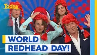 Today hosts celebrate World Redhead Day | Today Show Australia