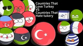 CountryBalls Countries That Love Turkey Vs Countries That Hate Turkey