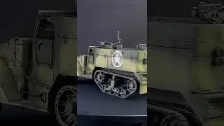 1/35 Pre built model US Army M2A1 Halftrack, WW2 (Dragon Models)