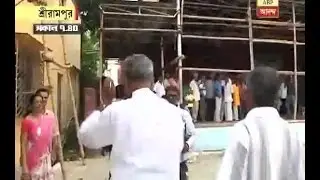 Abdul Mannan casts his vote