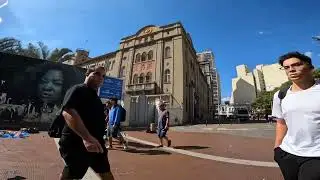 Walking Tour Andando no Centro da Cidade de S&atilde;o Paulo Brasil 2023 Walking Brazil