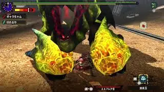 MHXXチャレンジクエスト：大連続狩猟3　銃槍ペア 5'31