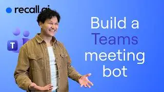 How to build a Microsoft Teams Meeting Bot with Demo