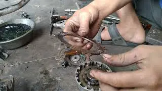 masalah di kopling single cluth || kopling honda c70