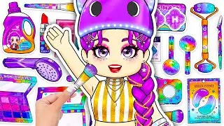 🎀Oddly Satisfying ASMR🎀KPOP DEMON HUNTERS Rumi Kid Roblox Skincare + Makeup💐Blind Bag Unboxing [4K]