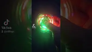 Fidget Spinner con muchos patrones de colores