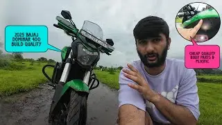 2025 Bajaj Dominar 400 Build Quality Issue | I am Disappointed with Bajaj 😐 first time on youtube