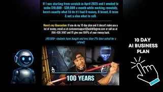 AI Geneius | 100 Year VSL Billy Gene is Marketing | 10 Day AI Business Plan