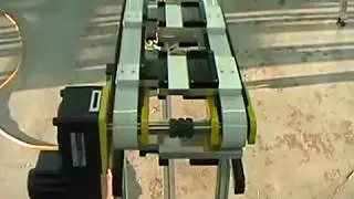 Dual Lane Timing Belt with Fixtures