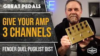 Fender Duel Pugilist. Профессиональная педаль для превращения одноканального усилителя в трехкана...