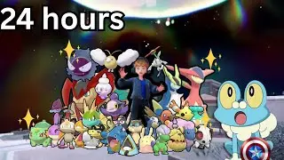 I shiny hunted for 24 hours in Hyperspace Lumiose