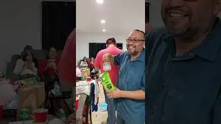 the right gift #xmas #gift #happy #surprise #wow #happiness #drink #fun #party #happytime #tequila