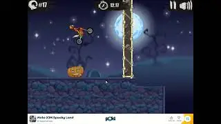 MOTO X3M BIKE RACE GAME SPOOKY LAND | PART 2