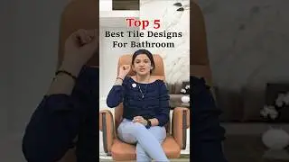✅ Top 5 Trending Bathroom Tiles 2025 | Modern & Stylish Washroom Ideas