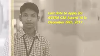 GCSRA CSR Award 2018