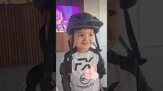 🎉 Unboxing the perfect kids' helmet! 🚲