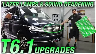 VW T6.1 Transporter - шумоизоляция и лазерные фары!