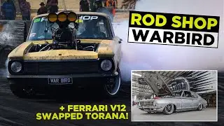 Rod Shop's Ferrari Torana + WARBIRD!