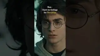 Ron&rsquo;s Spicy Look at Hermione&hellip; What&rsquo;s He Thinking? 😏✨ #romione #ronweasley #hermione  #love #look