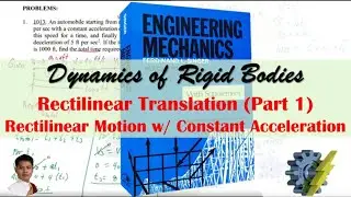 Rectilinear Translation Part  1 (Filipino-English)
