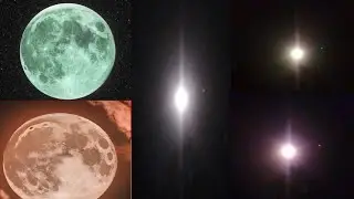 DECEMBER SPECIAL 4K MOON SKY VIEW CAPTURED RED MOON SKY & SATURN 🌕🪐