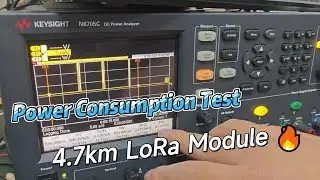 🔋 The Power Consumption Test of Ai-Thinker's Ra-01SC