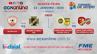 7ª RODADA | 39º TORNEIO DE VERÃO DE INDAIAL ''Central dos Cosméticos'' | 22 01 2026