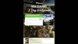 #Newzealand #Holidays #Wellington New Zealand Holidays 3 day Wellywood.